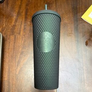 Starbucks Dark Green Studded Matte Tumbler